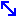 斜め両矢印[blue]左上右下