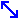 斜め両矢印[blue]左上右下