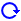 円形矢印[blue]下
