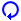 円形矢印[blue]左
