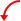 三角矢印[red]下