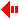 点線三角矢印[red]左