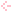 ドット矢印[pink]左
