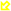 縁のみ三角矢印[yellow]左下
