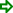 縁のみ三角矢印[green]右