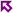 縁のみ三角矢印[purple]左上