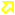 縁のみ三角矢印[yellow]右上