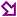 縁のみ三角矢印[purple]右下