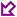 縁のみ三角矢印[purple]左下