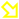 縁のみ三角矢印[yellow]右下