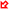 縁のみ三角矢印[red]左下