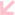 斜め線矢印[pink]左下