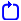 角丸四角矢印[blue]右