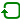 角丸四角矢印[green]上