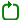 角丸四角矢印[green]右