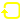 角丸四角矢印[yellow]上