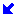 三角矢印[blue]左下