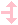 2分岐三角矢印[pink]上
